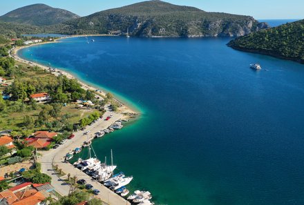Griechenland Familienreise - Chalkidiki for family - Hafen und Bucht