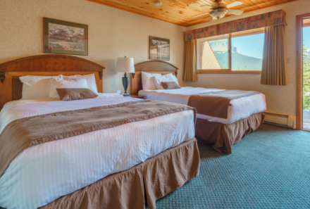 Westkanada for family - Familienurlaub Kanada - The Crossing Resort Zimmer