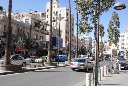 Jordanien Rundreise mit Kindern - Jordanien for family - Stadtzentrum von Amman 