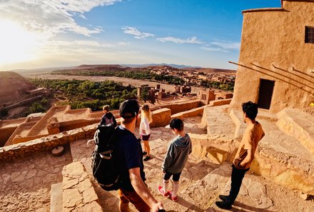 Familienreise Marokko - Marokko for family individuell - Besuch der Kasbah