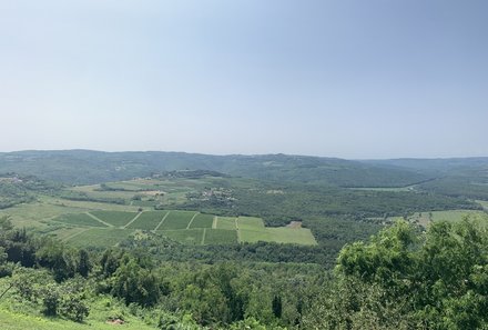 Kroatien mit Kindern - Kroatien for family - Motovun - Landschaft