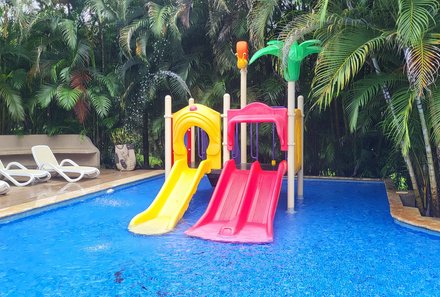 Costa Rica Familienreise - Costa Rica for family - Leyenda Boutique Hotel - Rutschen