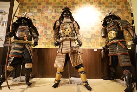 Japan for family - Samurai Ninja Museum - Samurai Ausstellungsfiguren