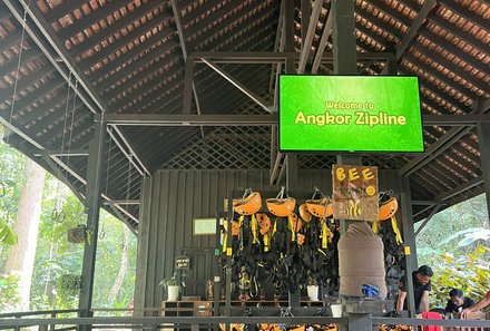 Vietnam & Kambodscha Familienreisen - Zipline - Angkor - Lobby