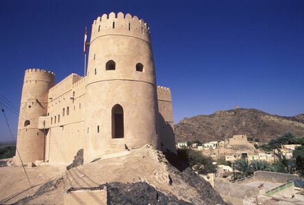 Oman mit Kindern - Oman Urlaub mit Kindern - Fort Jabrin