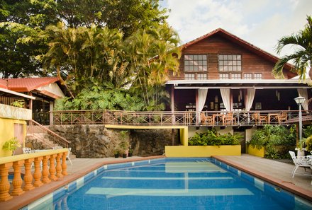 Familienreise Costa Rica - Costa Rica for family - El Rodeo Hotel San José - Pool