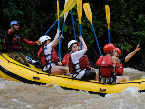 Costa Rica Familienreisen - Costa Rica for family - Rafting Tour 