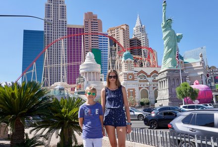 USA Südwesten mit Kindern - USA Westküste for family individuell - Abenteuer im Wilden Westen - Kinder in Las Vegas