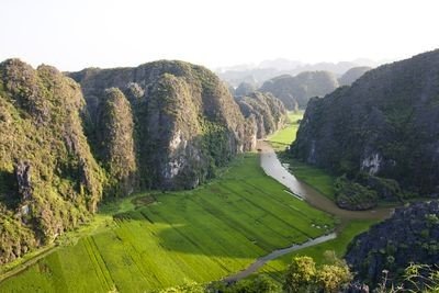 Vietnam Familienreise - Vietnam for family Summer - Ninh Binh Natur von oben