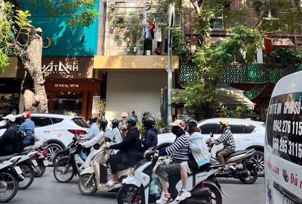 Vietnam Familienreise - Vietnam for family individuell - Verkehr in Hanoi