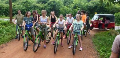 Sri Lanka mit Kindern - Radfahren