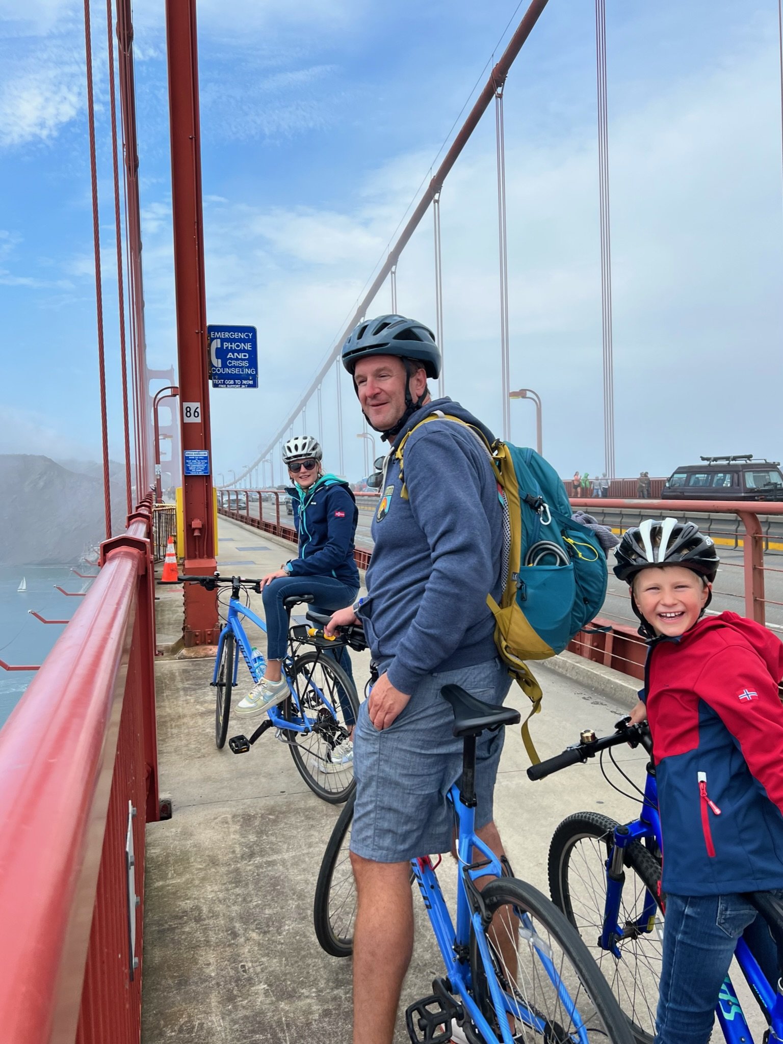 USA Reise mit Kindern Erfahrungen und Tipps - San Francisco mit Kindern - Golden Gate Bridge