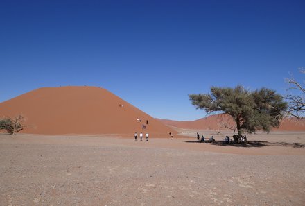 Namibia Familienurlaub - Namibia Family & Teens - Blick auf Sossusvlei Dünen