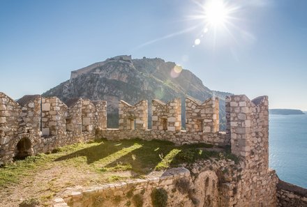 Griechenland Familienreise - Griechenland for family - Palamidi Burg von Nafplio