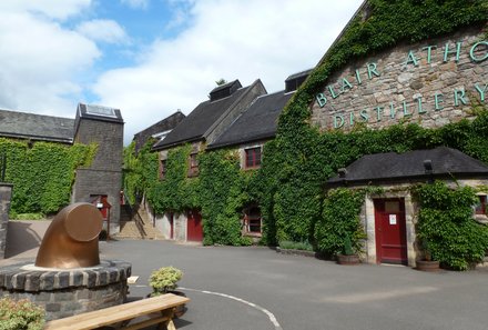 Schottland Familienreise - Schottland mit Kindern - Pitlochry Destillerie
