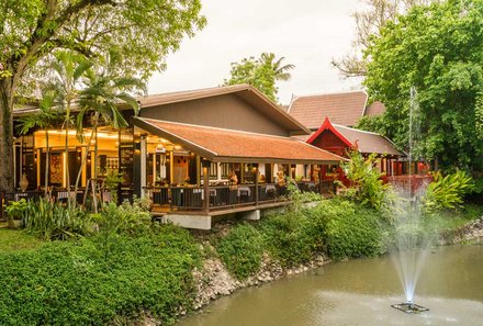 Thailand Family & Teens - Legendha Sukhothai Resort - Essensbereich von Außen