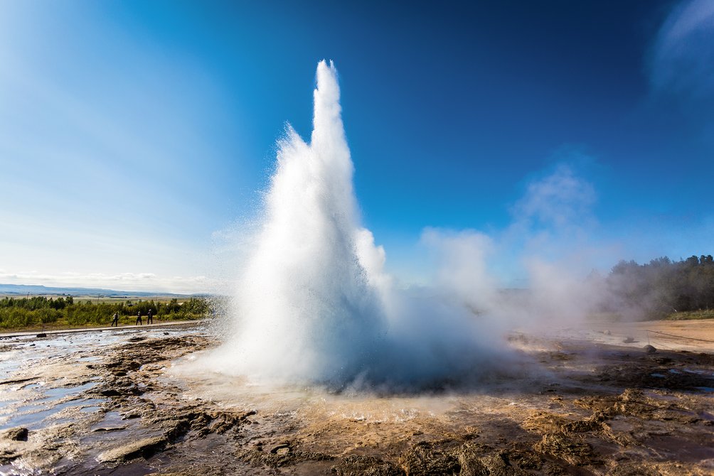 Island Familienreise - Geysir 