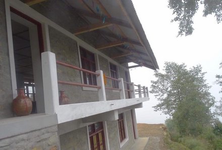 Nepal mit Kindern - Gebäude Außenansicht