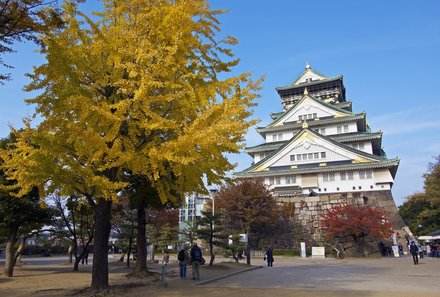 Japan mit Kindern  - Japan for family - Schloss von Osaka