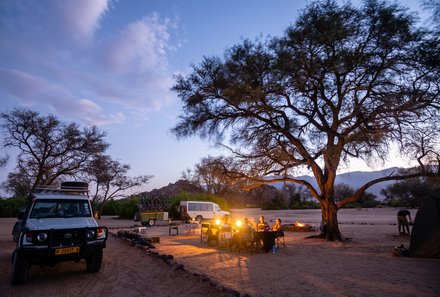 Namibia mit Kindern - Namibia Rundreise mit Kindern - Camping mit Dachzelt