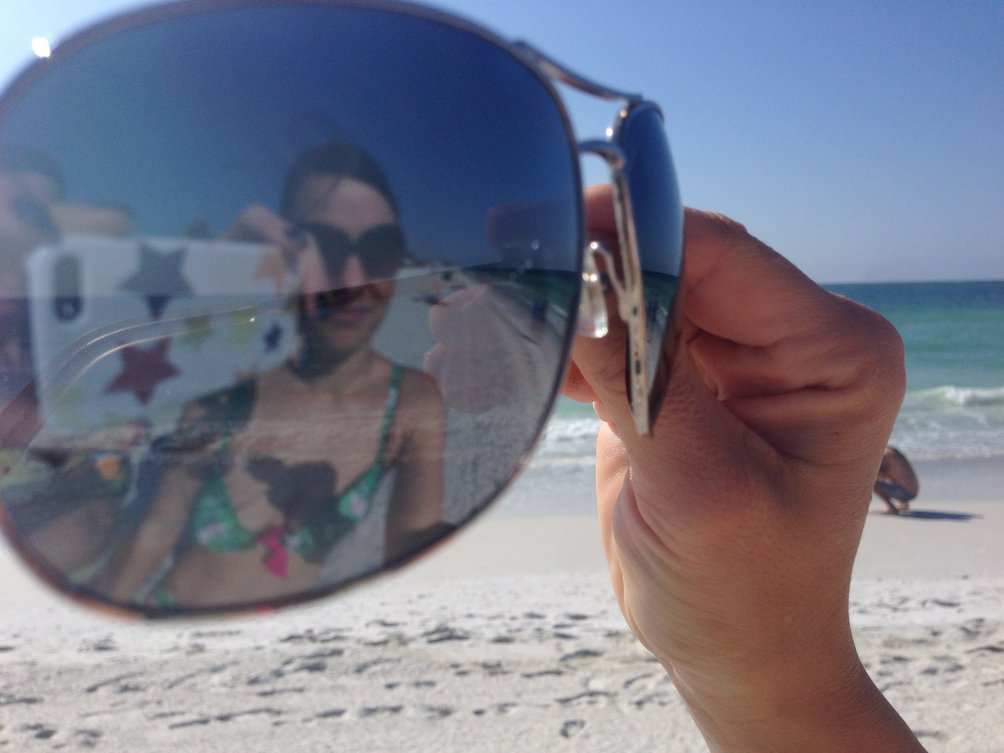 Fernreisen mit Kindern - Sonnebrille USA
