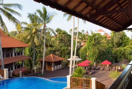 JAVA und Bali Family und Teens -Best Western Premier Agung - Poolblick