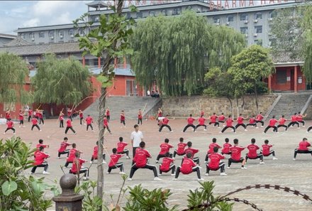 China Familienreise - China mit Jugendlichen - Kung Fu Lernstunde