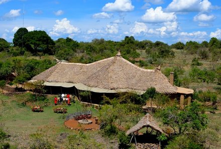 Kenia Familienreise - Kenia for family individuell - Mara North Conservancy - Kilima Camp - Außenansicht