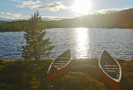 Schweden for family - Schweden Sommer - Sonnenuntergang am See