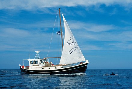 Griechenland Familienreise - Griechenland mit Teenagern - Bootstour