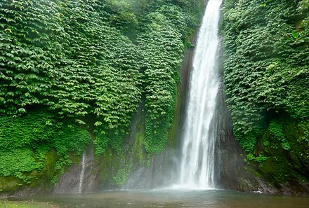 Bali mit Kindern Erfahrungen - Bali Rundreise mit Kindern - Wasserfall