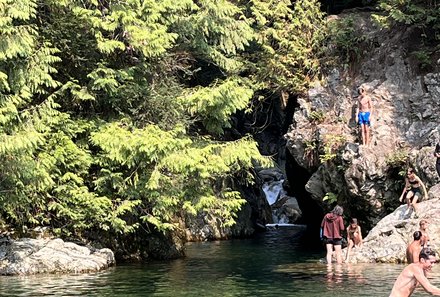 Westkanada for family - Familienurlaub Kanada -  Natürliche Pools