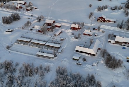 Schweden for family Winter - Wildact Husky Farm - Winter