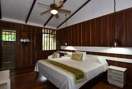 Costa Rica mit Kleinkindern - Tortuguero Nationalpark - Mawamba Lodge - Zimmer