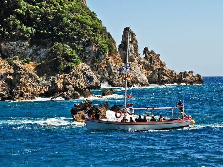 Günstig Urlaub mit Kindern - Griechenland mit Kindern - Bootsausflug