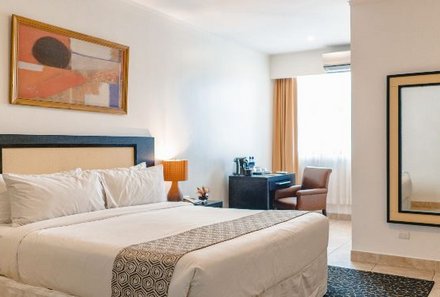 Costa Rica for family - San José - KC Hotel - Doppelbett