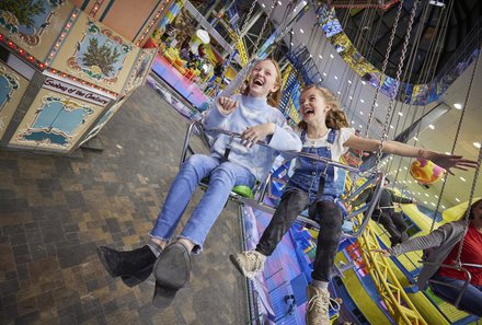 Westkanada Camping for family - Rocky Mountains mit Kindern - Karussel