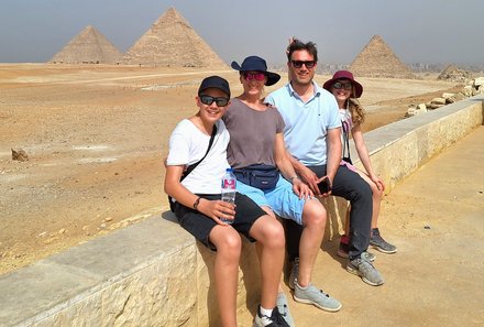 Familienreise Ägypten - Ägypten for family - Pyramiden von Gizeh - Familie