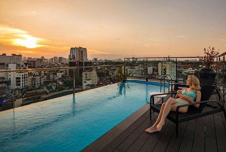 Vietnam for family individuell - Soleil Boutique Hotel - Pool