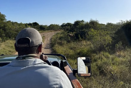 Garden Route Familienreise Verlängerung - Kariega private Game Reserve Main Lodge - Pirschfahrt mit Ranger