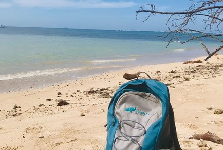 Costa Rica Mietwagen mit Kindern - Rucksack