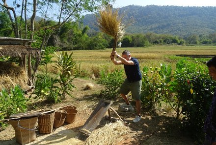 Laos und Vietnam Familienreise - Laos und Vietnam Reise mit Kindern - Living Land Farm Ausflug