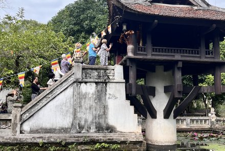 Laos und Vietnam Familienreise - Laos und Vietnam Reise mit Kindern - Sonnenpagode in Hanoi