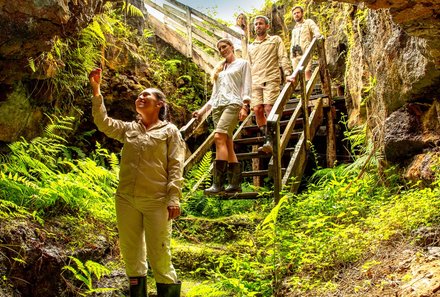 Galapagos Familienreise - Galapagos for family individuell - Lavatunnel Gang