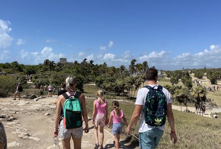 Mexiko Familienreise - Mexiko for family - Tulum Tempel