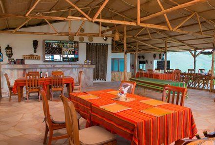 Uganda Family & Teens - Mburo Eagles Nest - Essensbereich