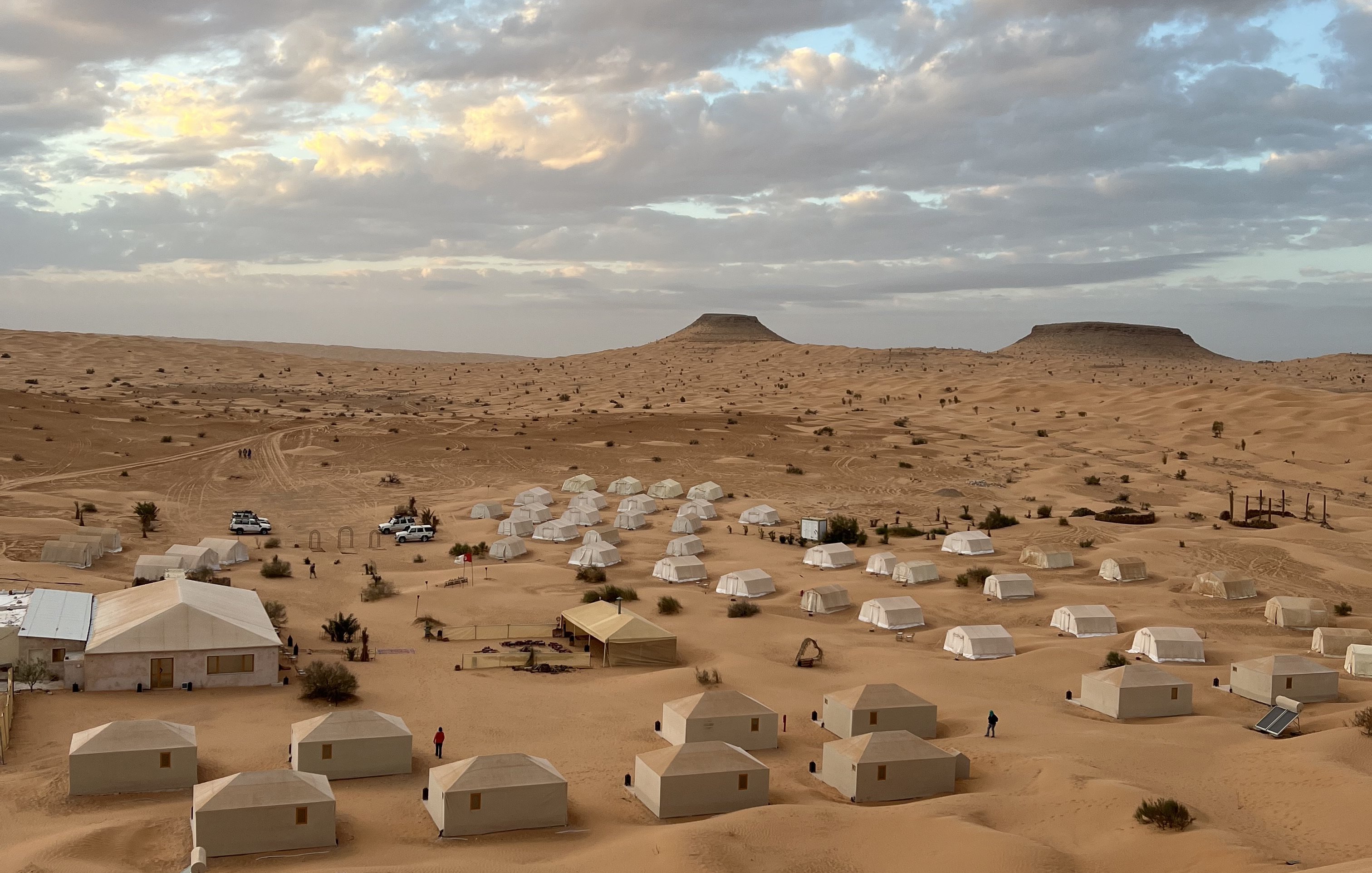 Tunesien for family - Tunesien mit Kindern - Abdelmoula Wüstencamp am Tag