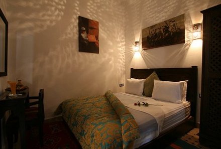 Familienreise Marokko - Marokko for family - Zimmer Hotel Riad Nasreen