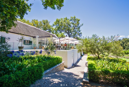 Garden Route Familienreise mit Kindern deluxe - Boschendal Farm - Restaurant