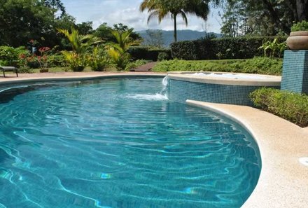 Costa Rica mit Kindern - Villa Florencia Pool